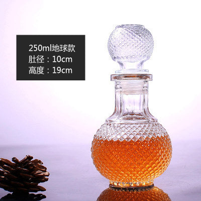 250ml 500ml  1000ml Glass Crystal Red Wine Decanter Wine Bottle Decanter